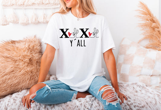 Xoxo Y’all Crewneck or Shirt