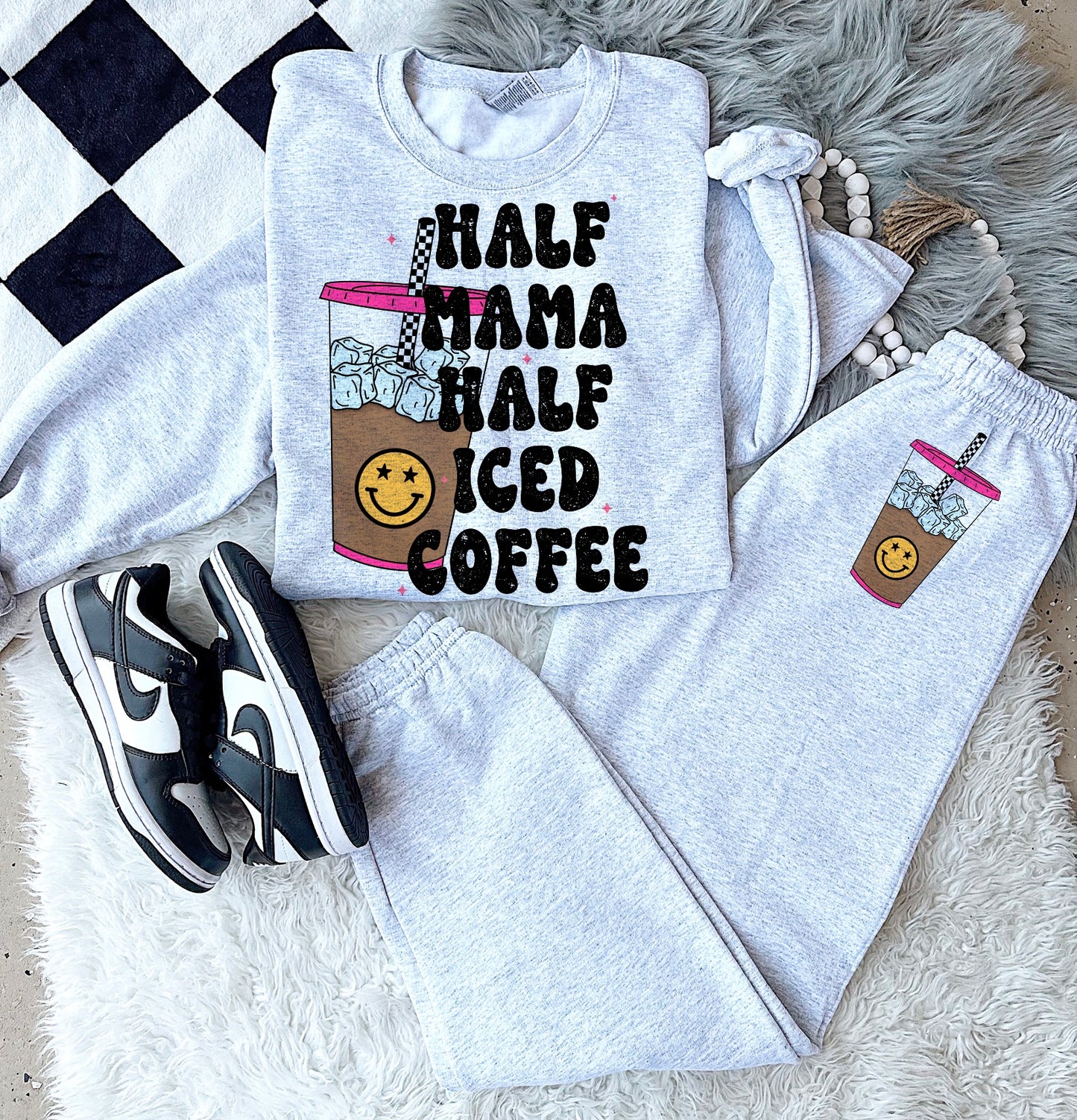 Half Mama Half Iced Coffee (Sublimation Printed)