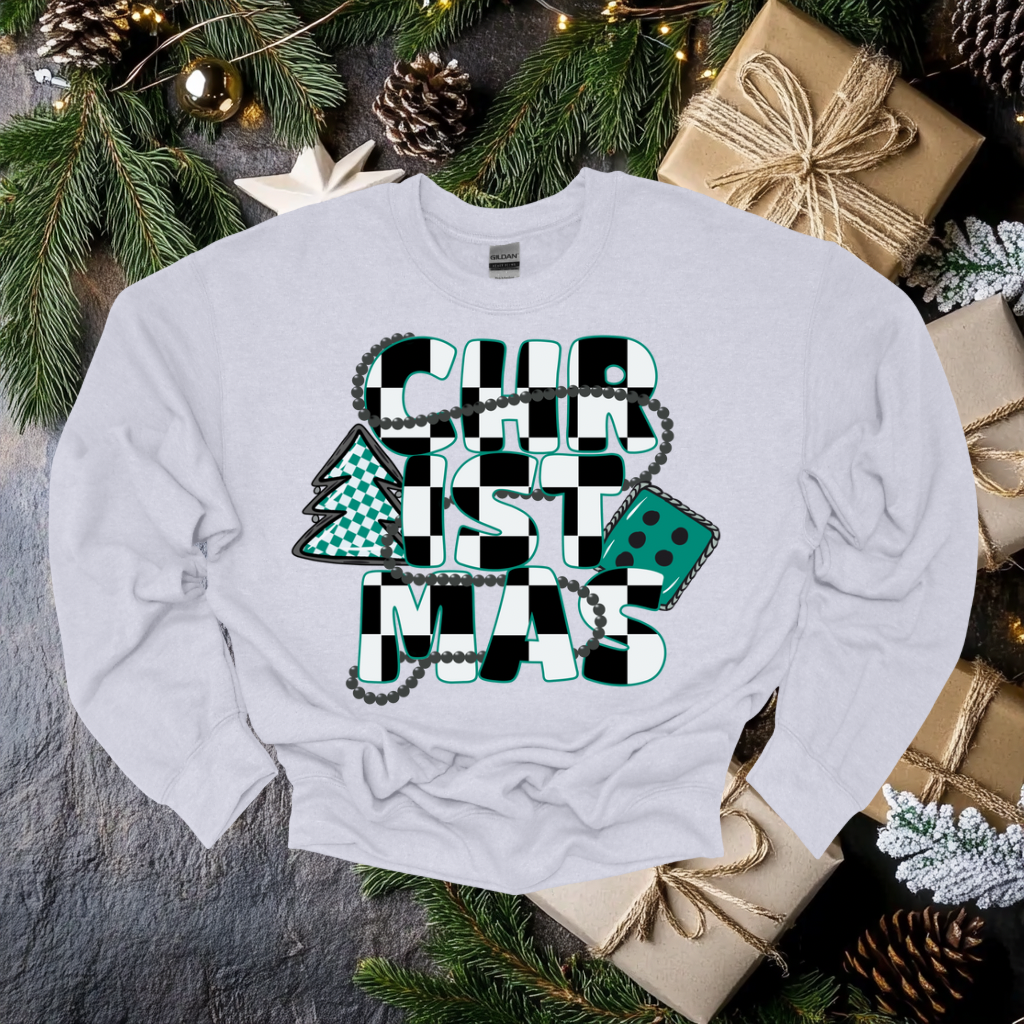 Grunge Christmas Crewneck