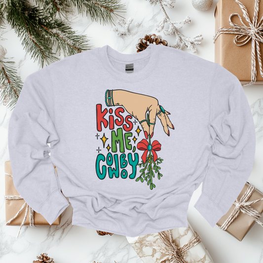 Kiss Me Cowboy Crewneck