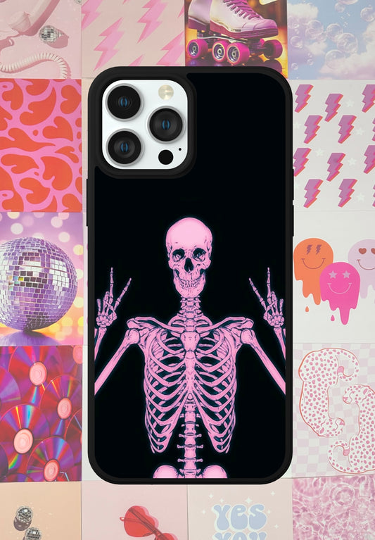 Peace Out Skull Phone Case