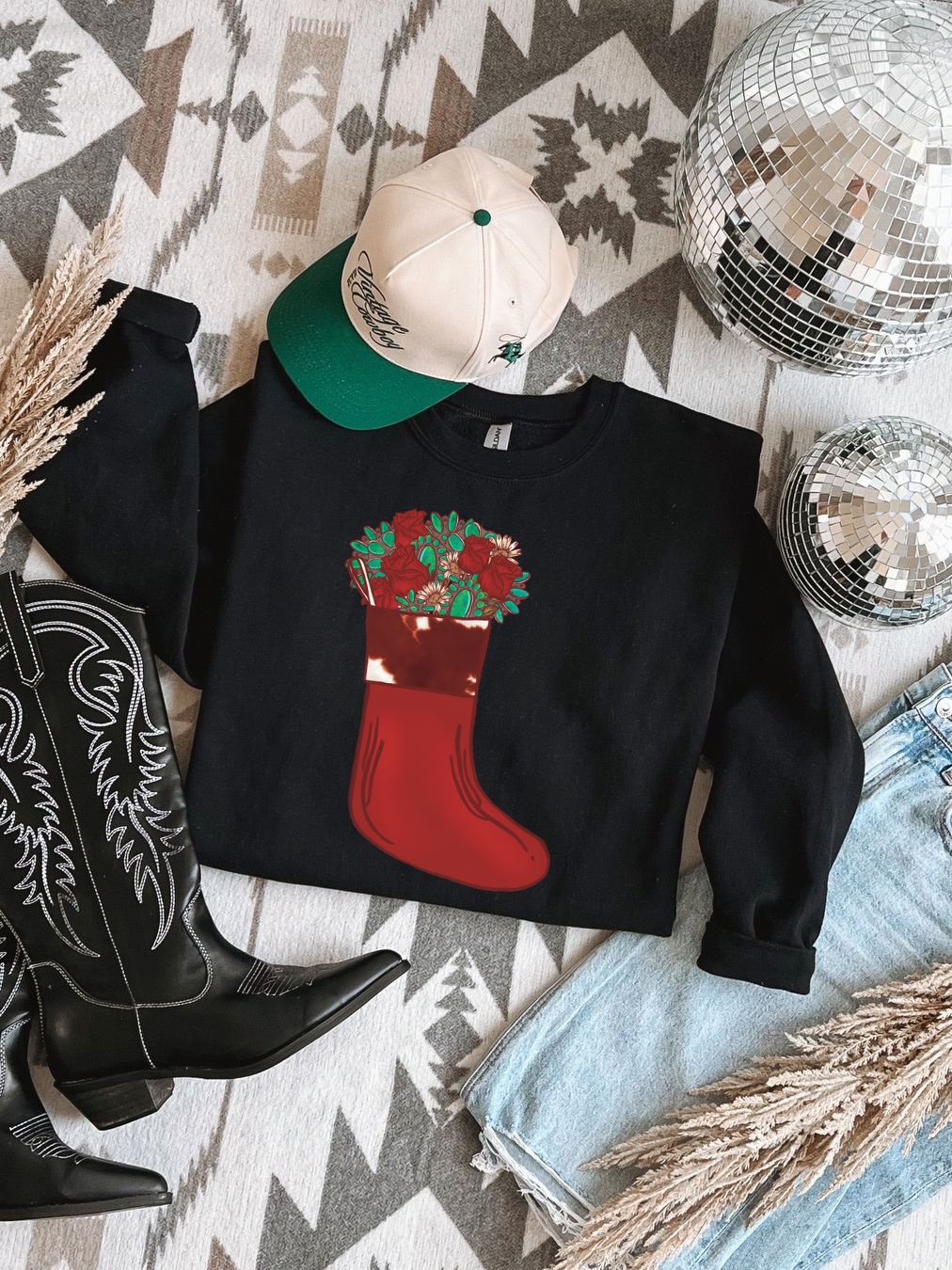 Christmas Stocking Crewneck