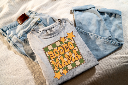 Rodeo Mama Colorblast Graphic Tee