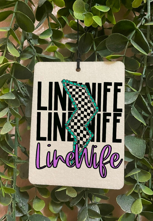 Linewife purple Car Freshie