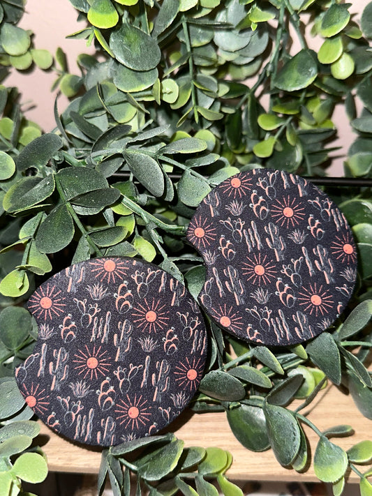 Cactus Car Coasters