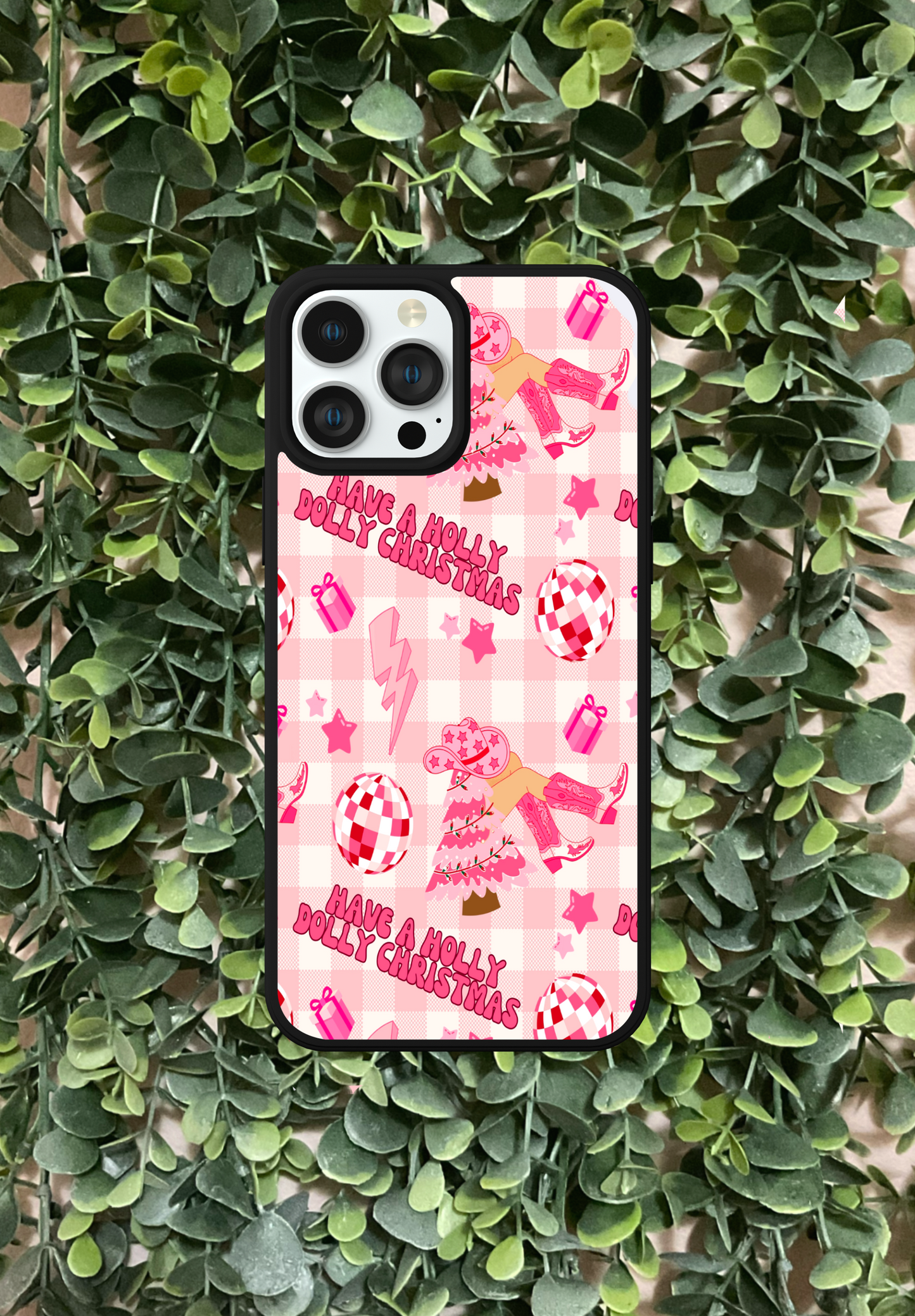 Holly Dolly Christmas Phone Case