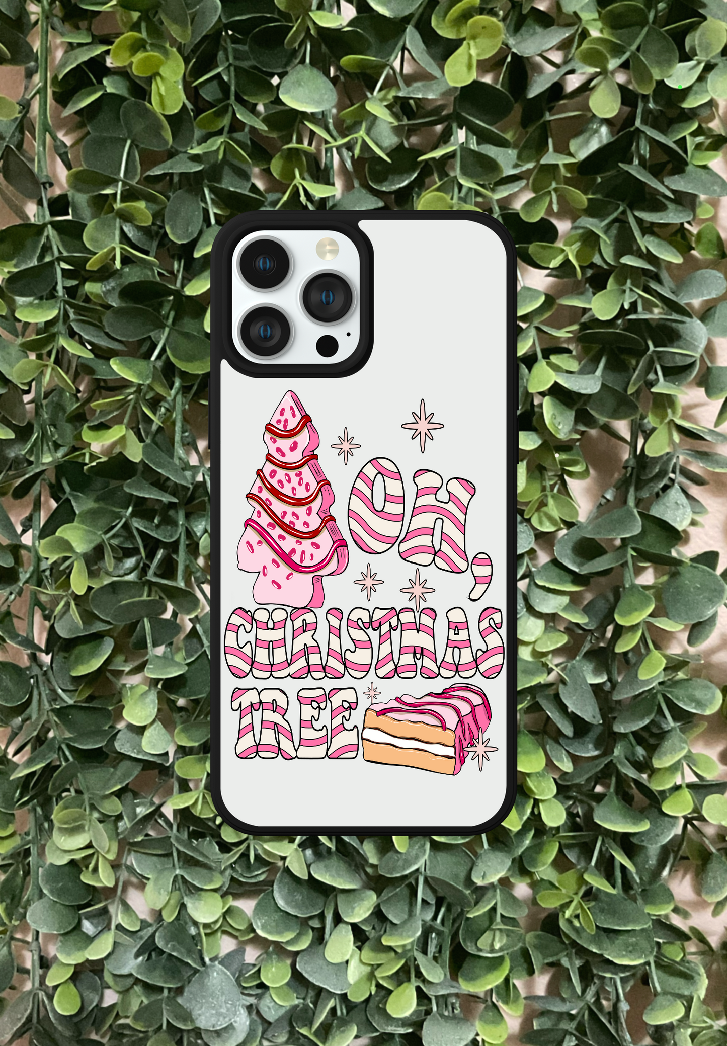 Oh, Christmas Tree White Phone Case