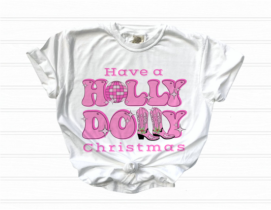 Holly Dolly Christmas Shirt