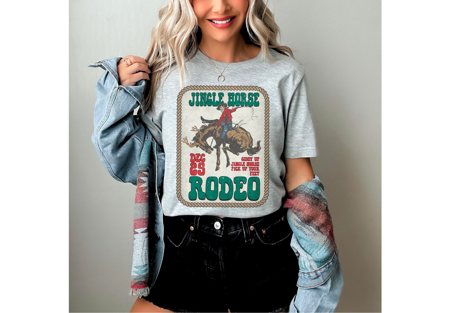 Jingle Horse Rodeo Shirt