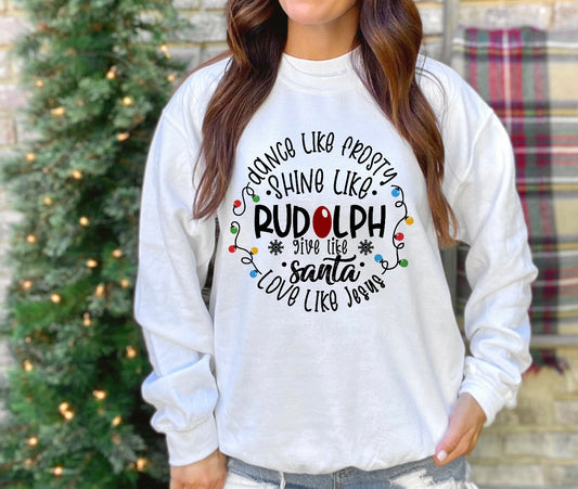 Christmas Sayings Crewneck