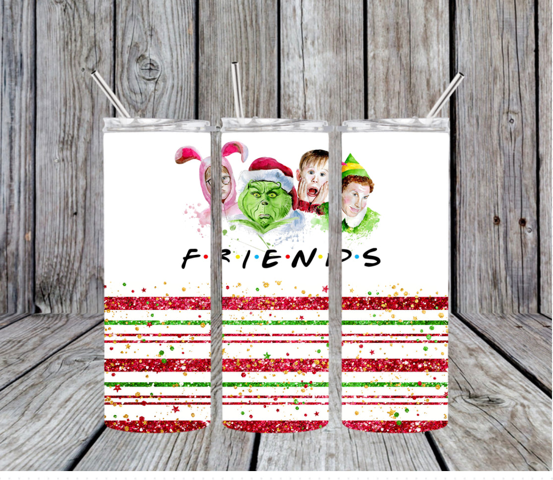 Christmas Friends Tumbler