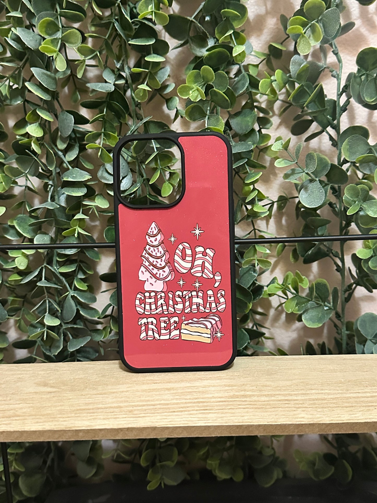 Oh, Christmas Tree Pink Phone Case