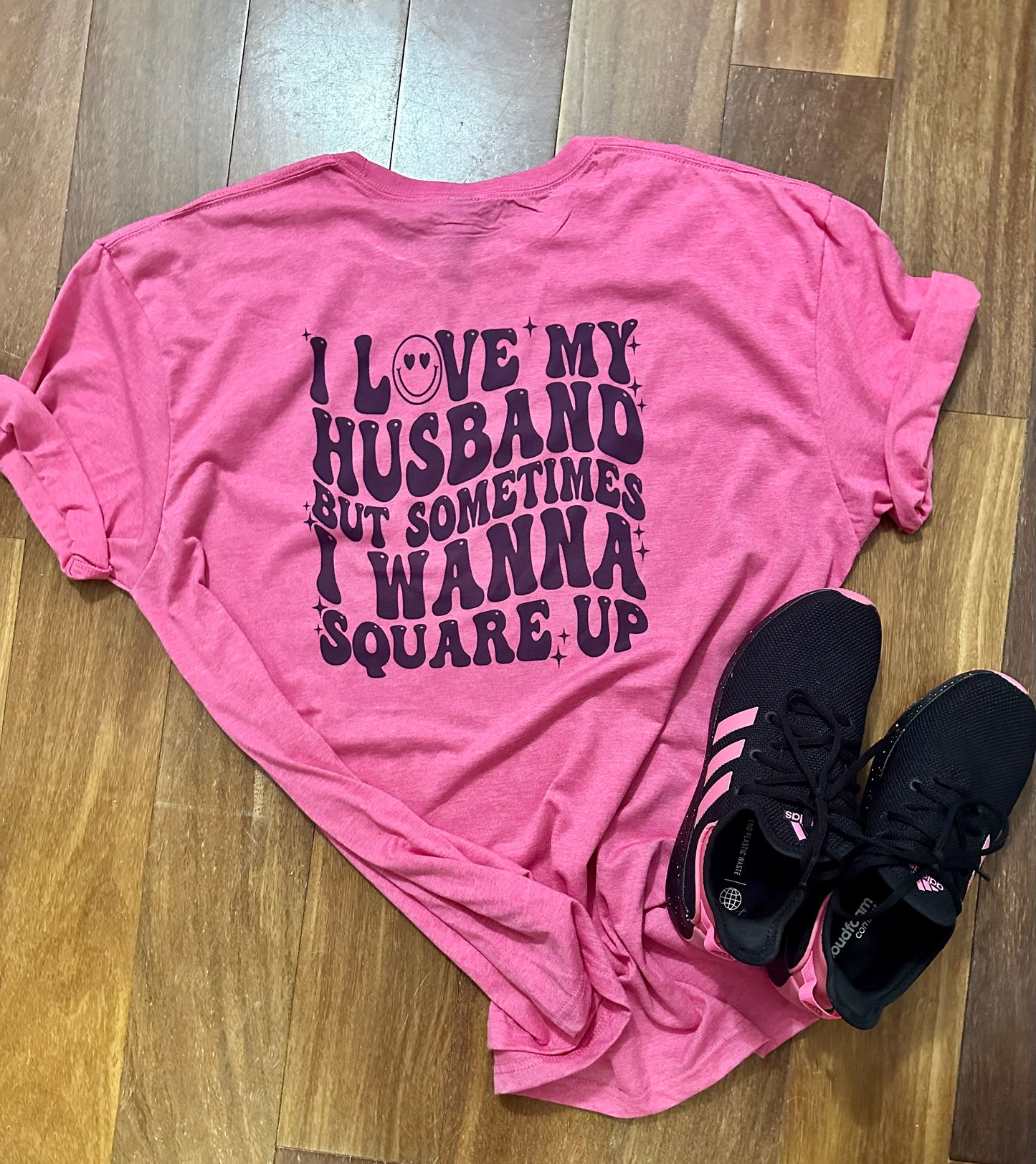 I Love My Husband Pink Shirt