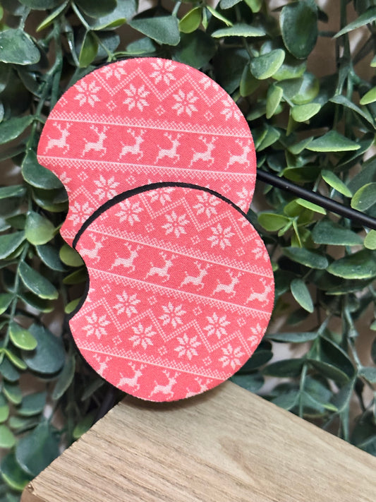 Reindeer Car Coasters