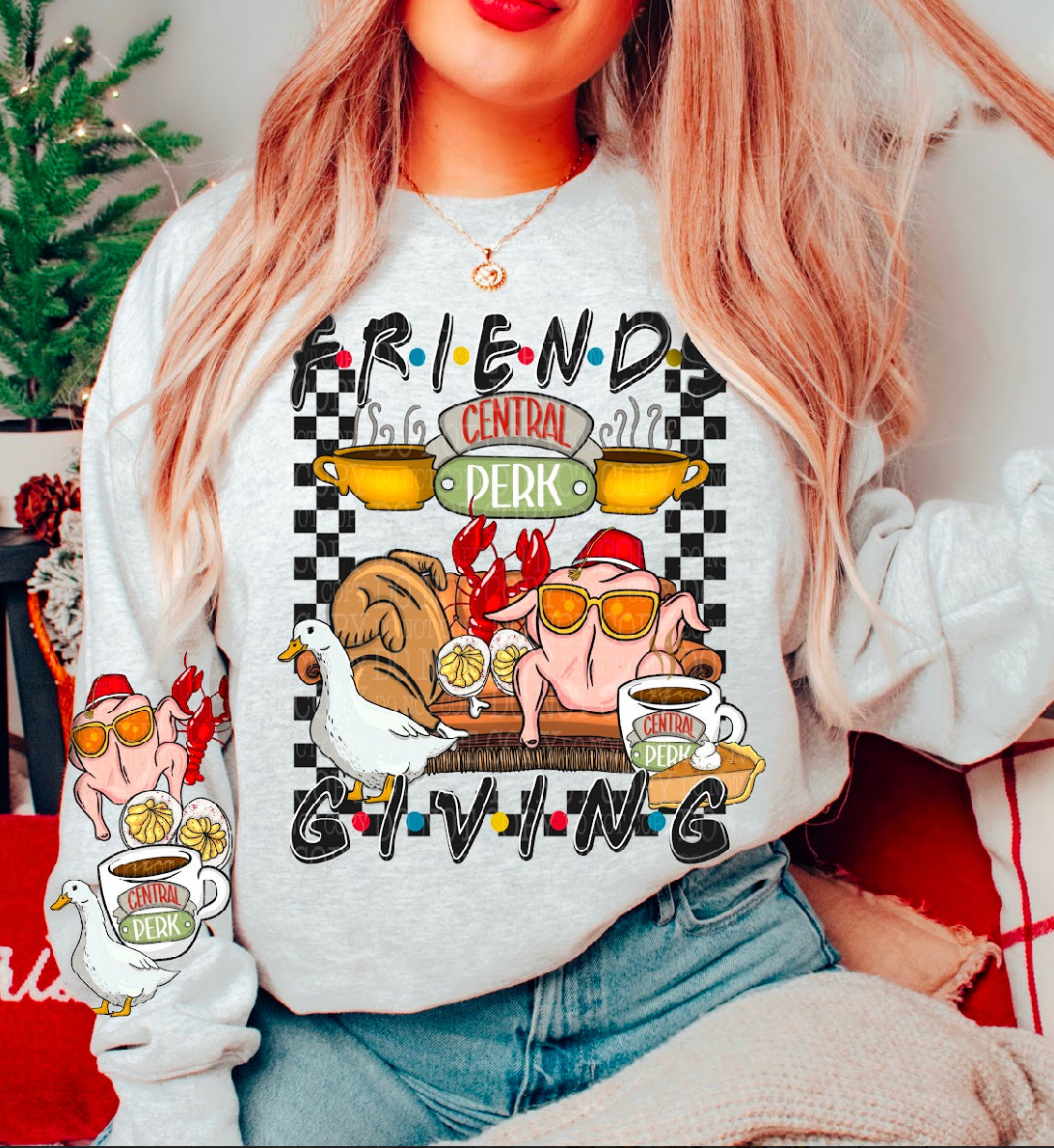 F R I E N D S giving Crewneck