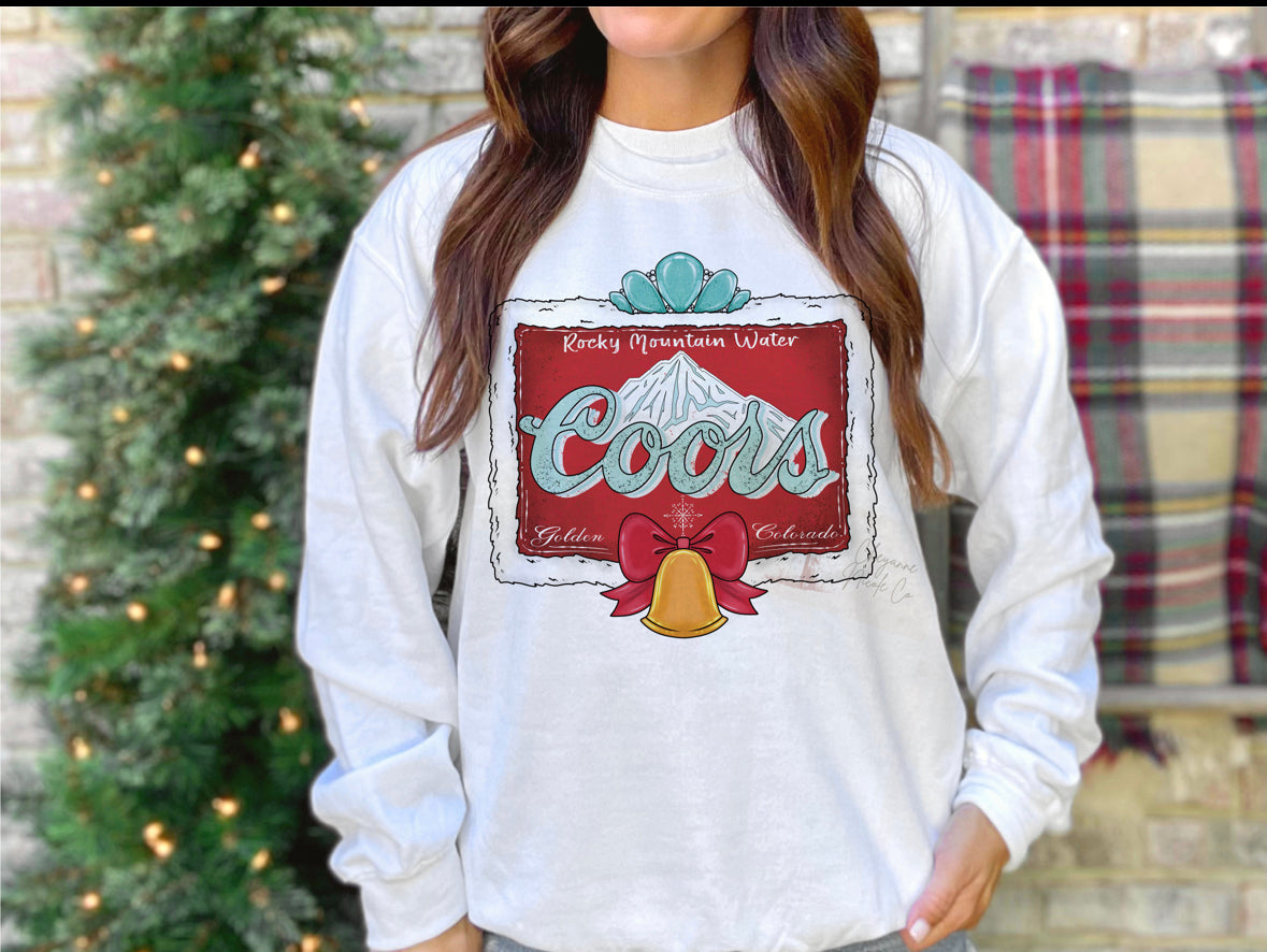 Christmas Beer Crewneck or Shirt