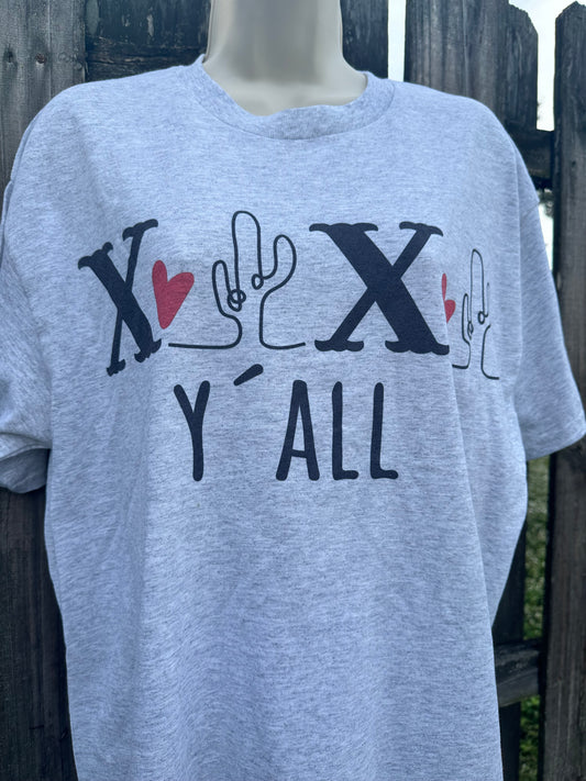 Xoxo Y’all Crewneck or Shirt