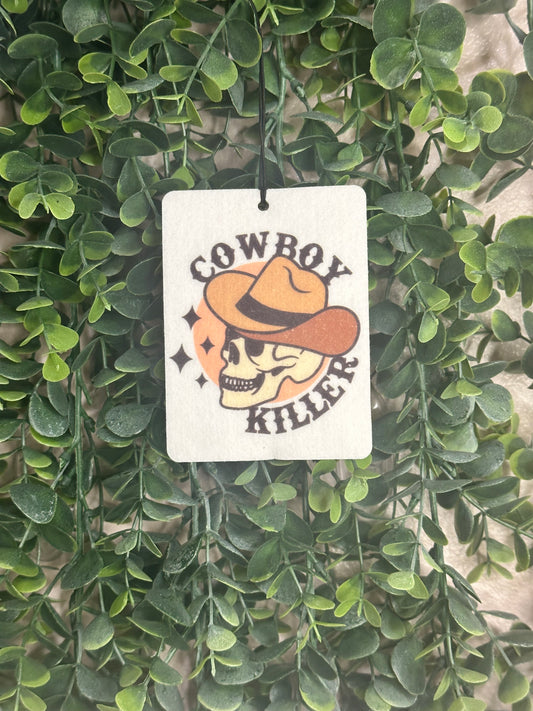 Cowboy Killer Car Freshie