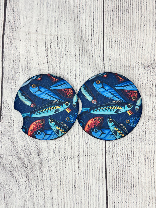 Fishing Car Coasters