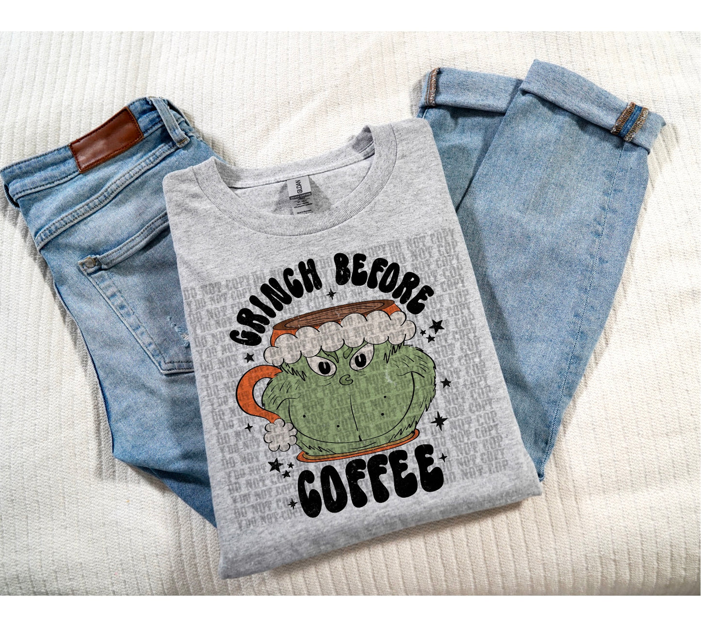 G rinch Before Coffee Shirt