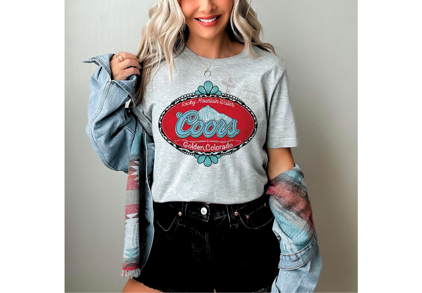 Cow print Beer Crewneck or Shirt