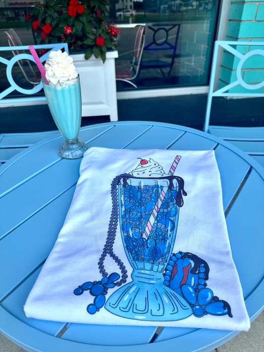 Turquoise Milkshake Semi Exclusive Crewneck or Shirt