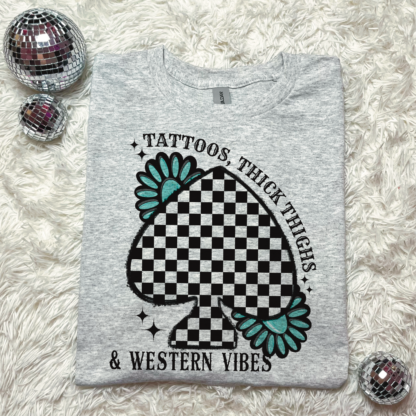 Tattoos, Thick Things, Western Vibes Crewneck or Shirt