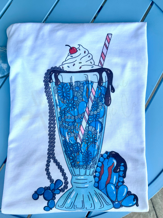 Turquoise Milkshake Semi Exclusive Crewneck or Shirt