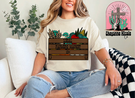 Local Market Crewneck or Shirt