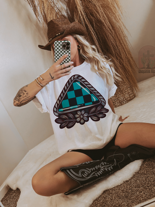 Blue Jewel Crewneck or Shirt