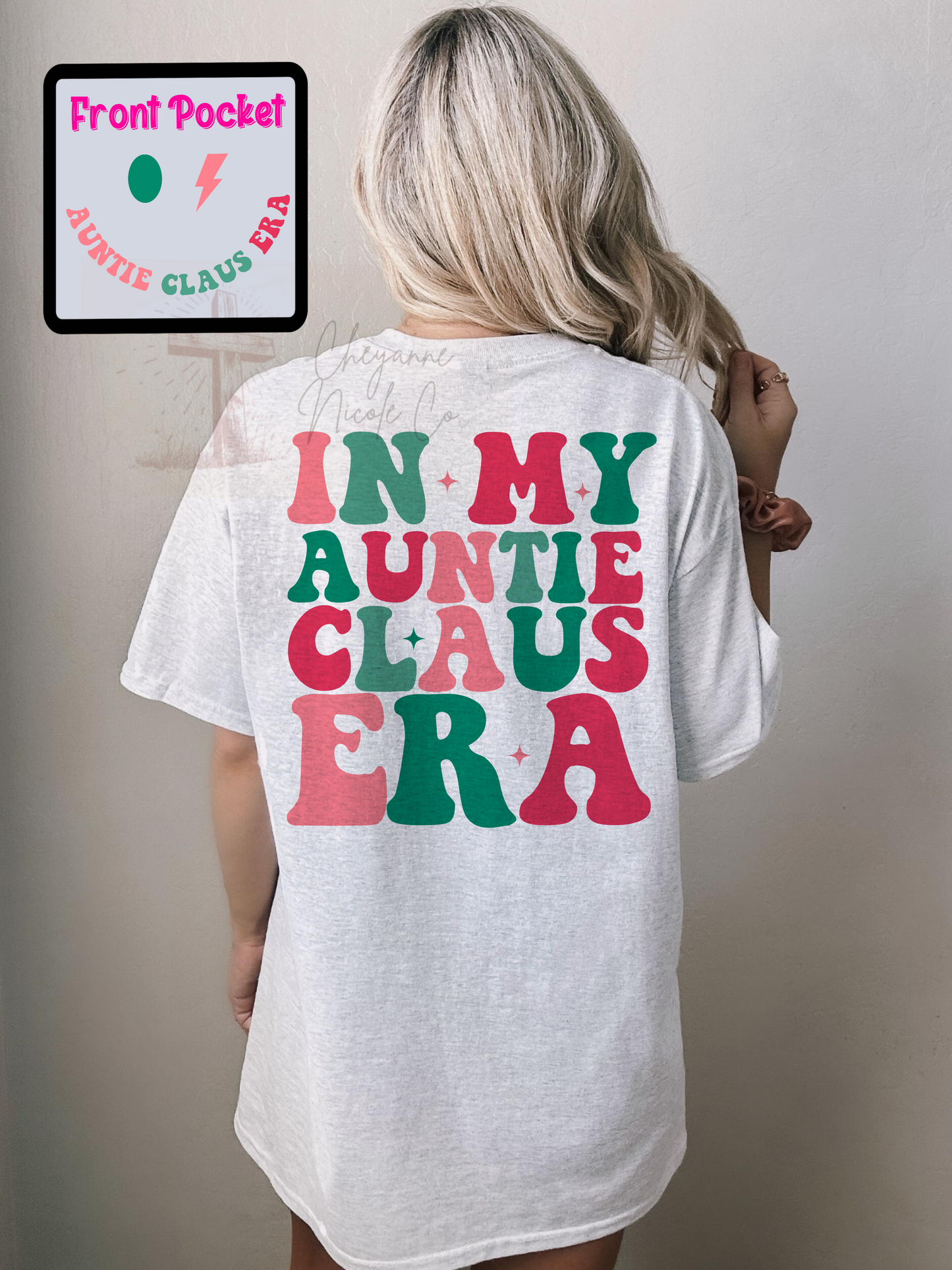 Auntie Claus Era Crewneck or Shirt