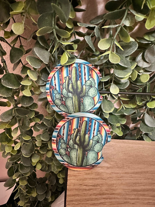 Cactus Car Coasters