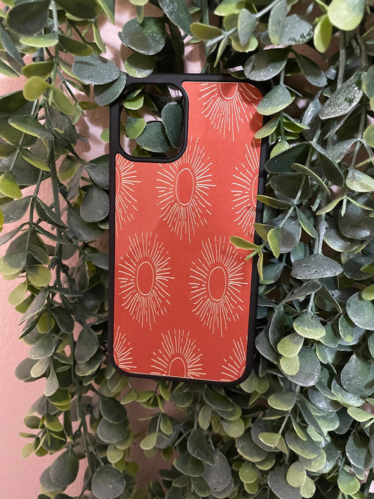 Terracotta Sun Phone Case