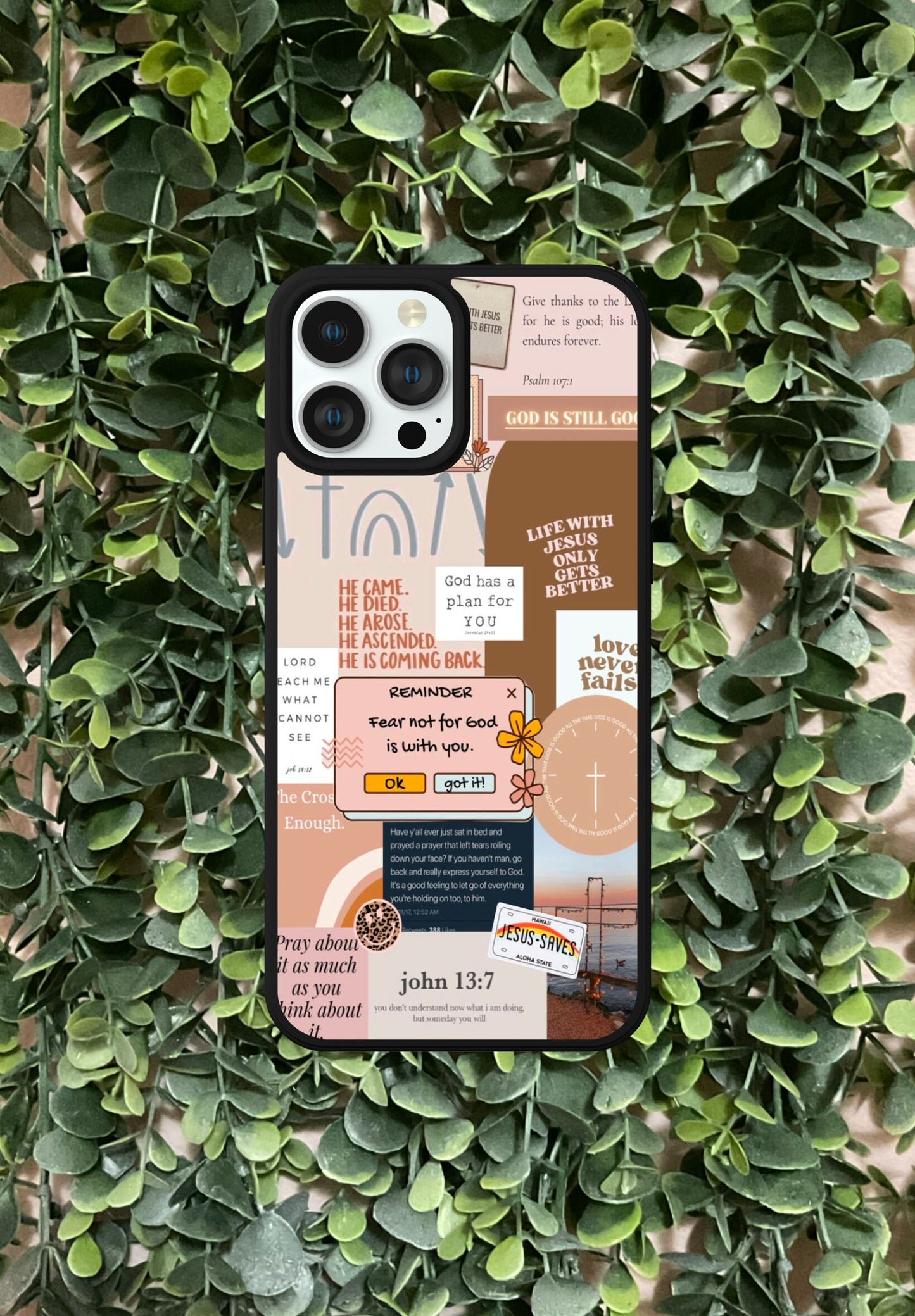 Christian Collage Phone Case